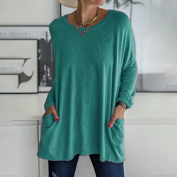 Sara™ | Stilfuld Tunika med Afslappet Pasform