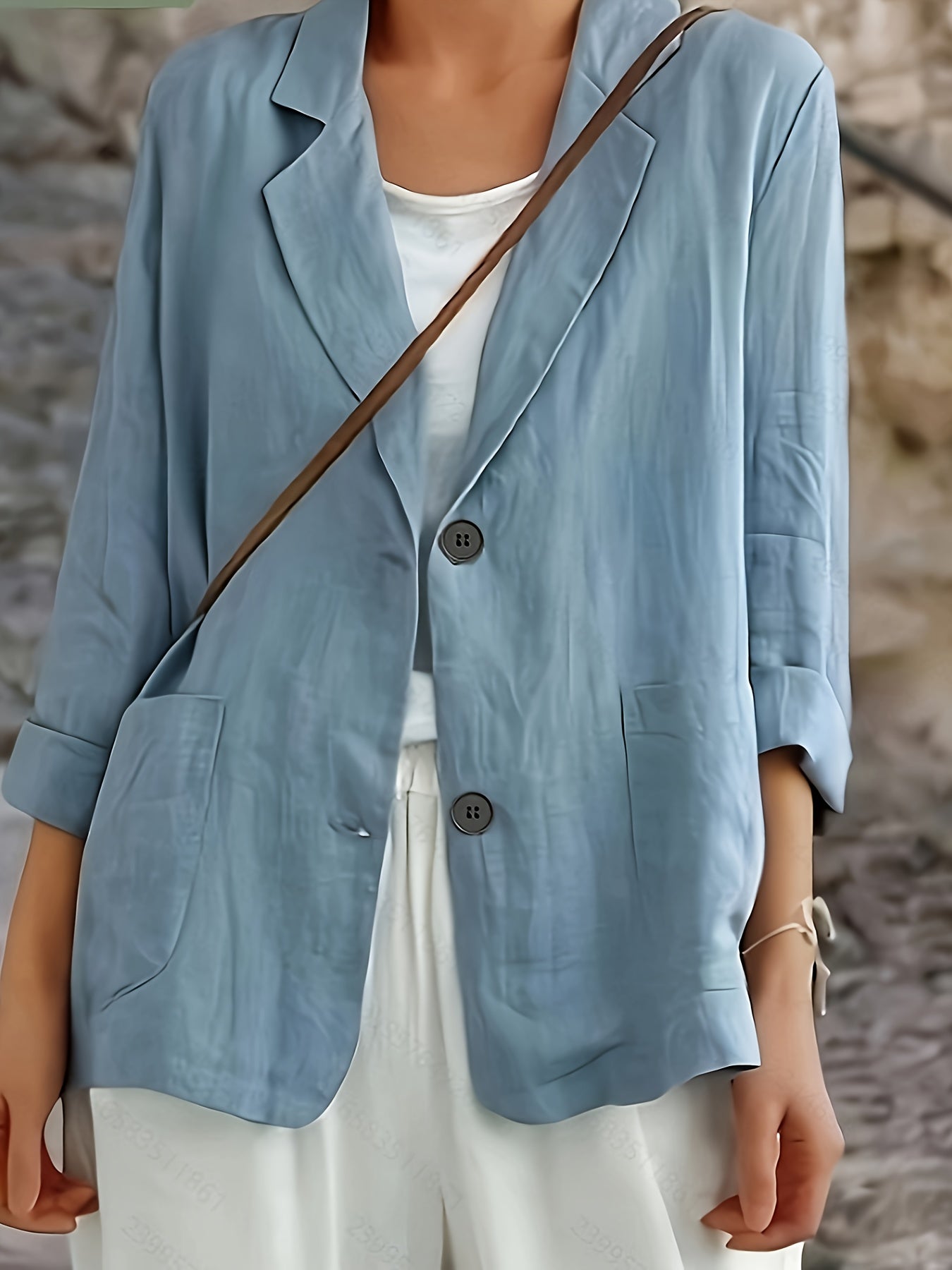 Sara™ | Tidløs Afslappet Let Blazer