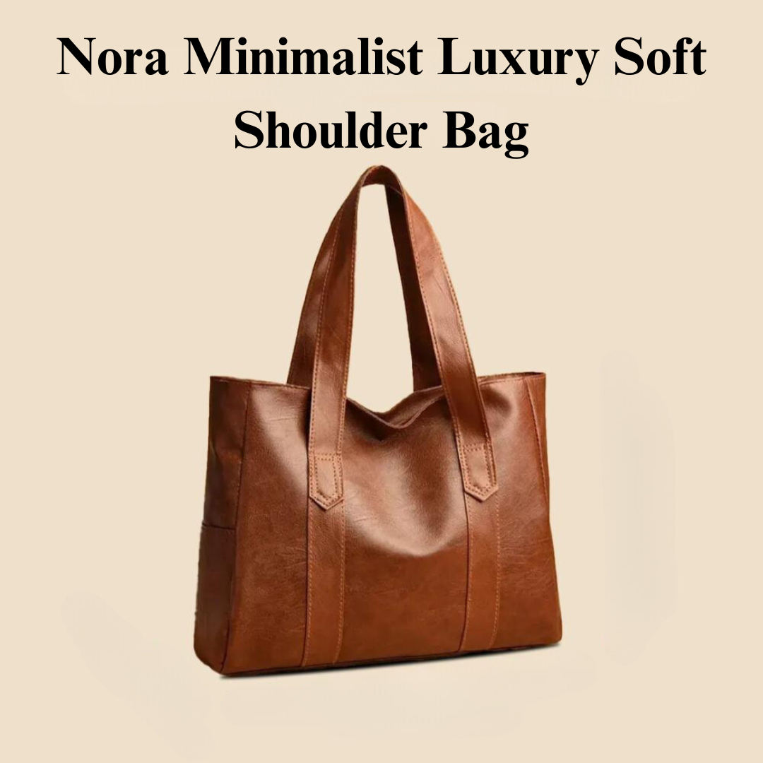 Sara™ | Minimalistisk luksuriøs skuldertaske i blødt design.