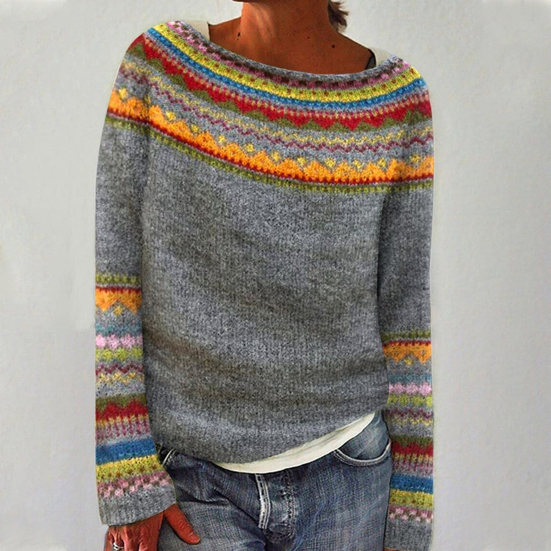 Sara™ | Den retro sweater