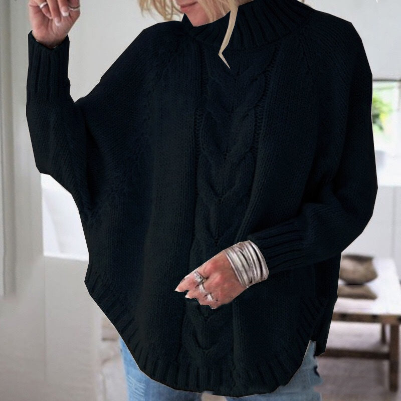 Sara™ | Elegant poncho-inspireret trøje