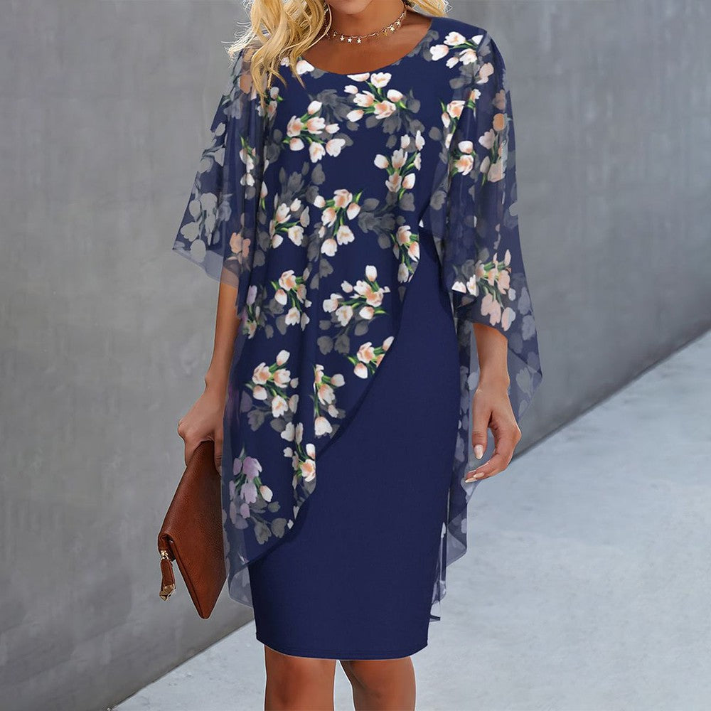 Sara™ | Blomstret Kjole