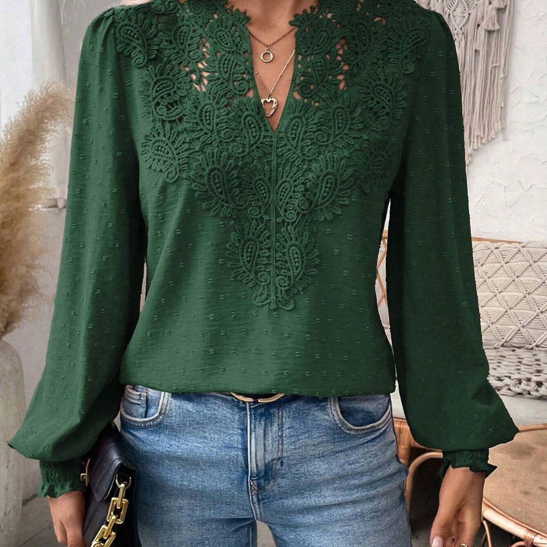 Sara™ | Elegant damebluse med løse ærmer