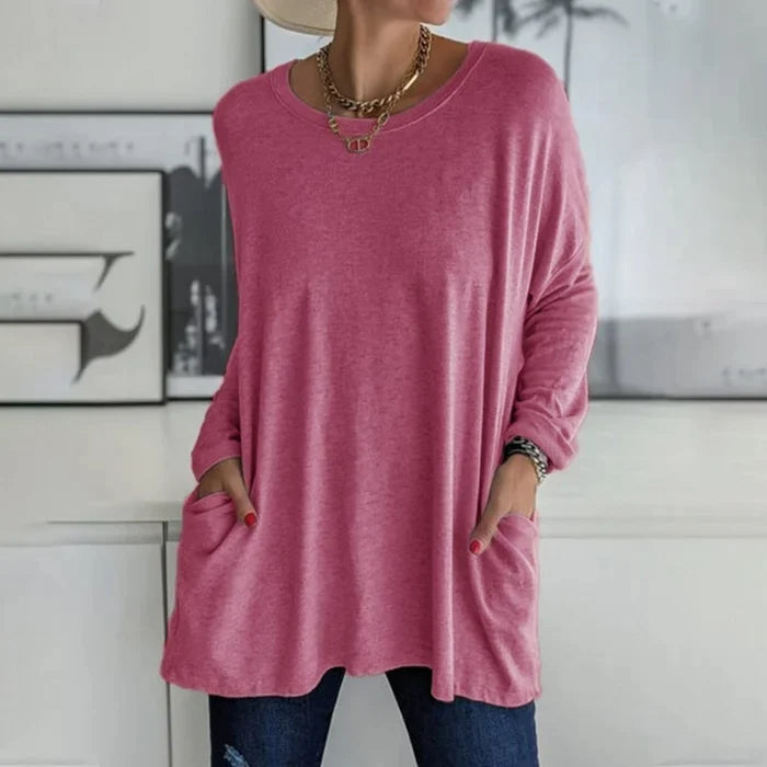 Sara™ | Stilfuld Tunika med Afslappet Pasform