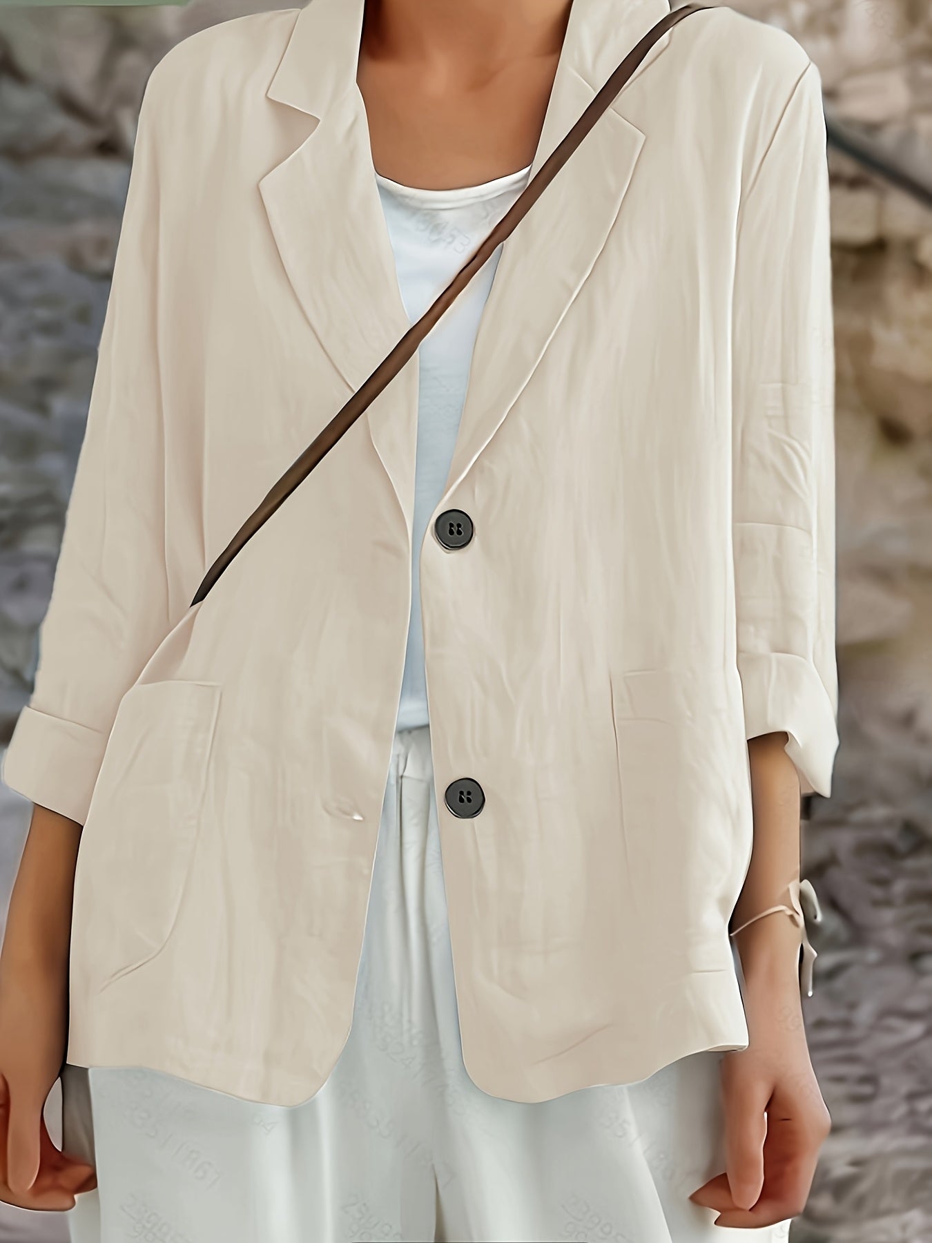 Sara™ | Tidløs Afslappet Let Blazer