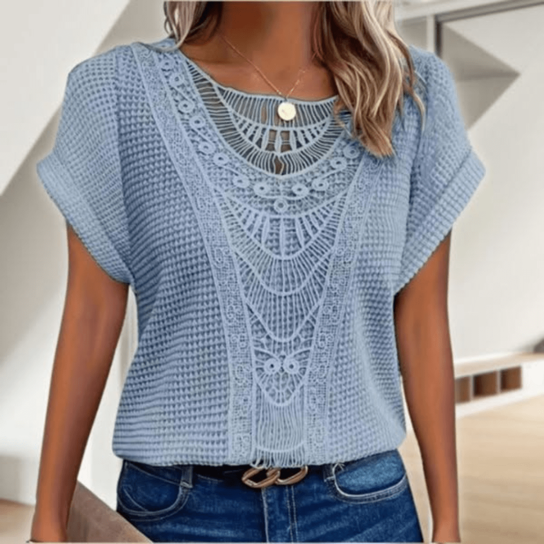 Sara™ | Elegant Ibiza-inspireret Bluse