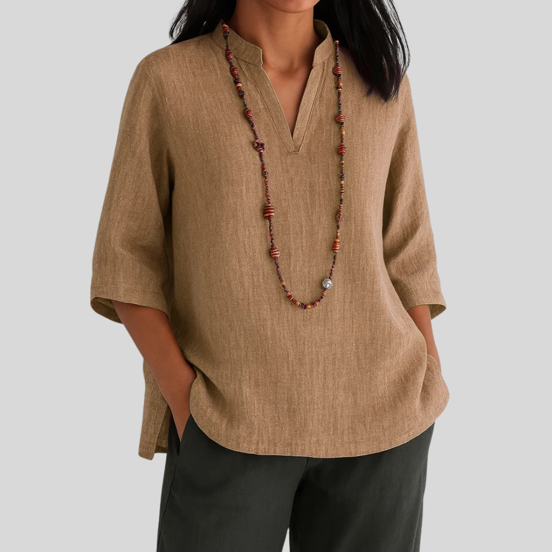 Sara™ | Tidløs Afslappet Bluse