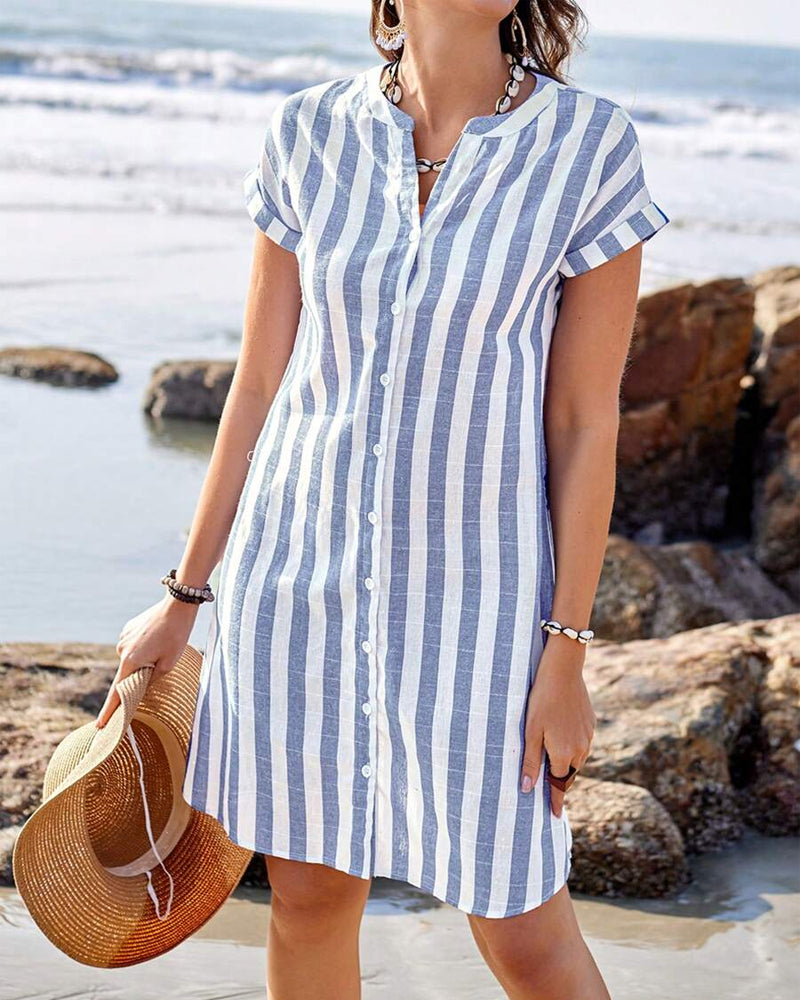 Sara™ | Elegant Skjortekjole