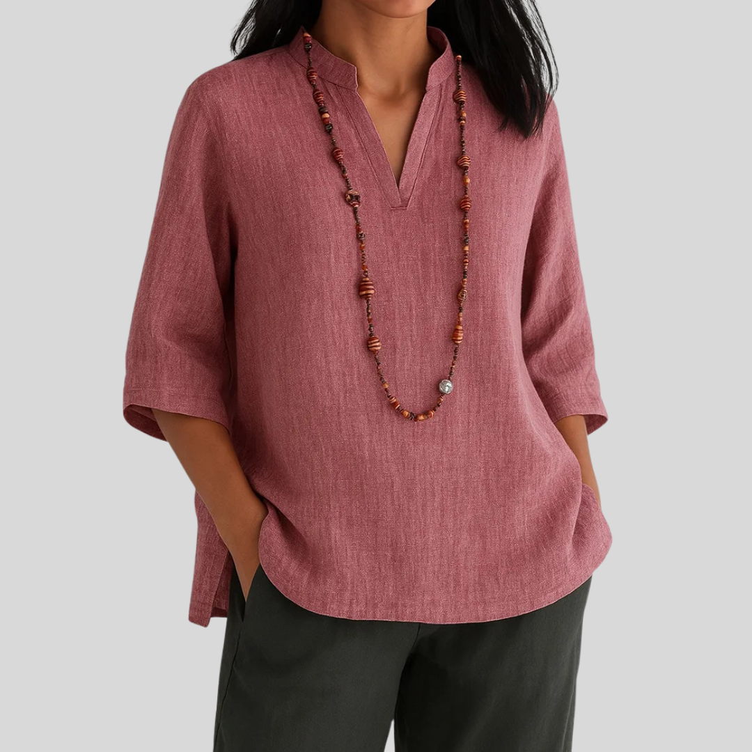 Sara™ | Tidløs Afslappet Bluse