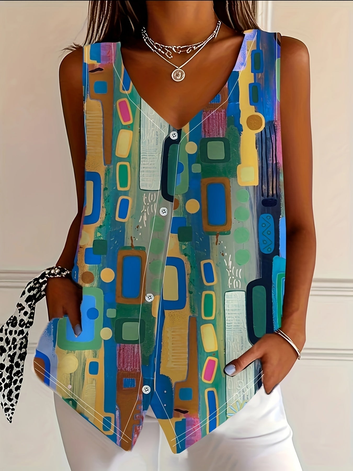 Sara™ | Kunstnerisk Sommerbluse