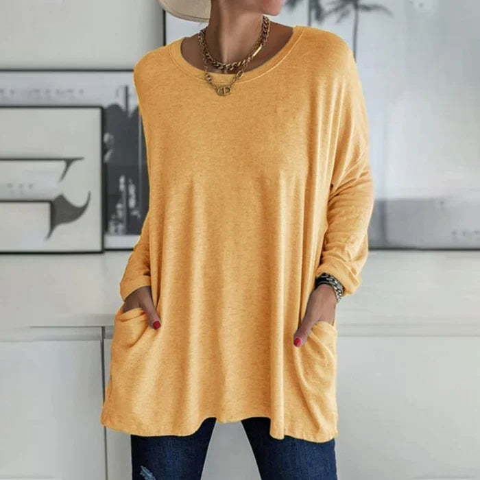 Sara™ | Stilfuld Tunika med Afslappet Pasform