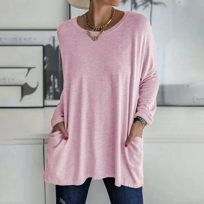 Sara™ | Stilfuld Tunika med Afslappet Pasform