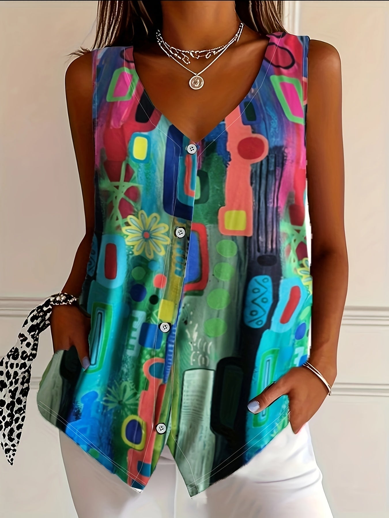 Sara™ | Kunstnerisk Sommerbluse