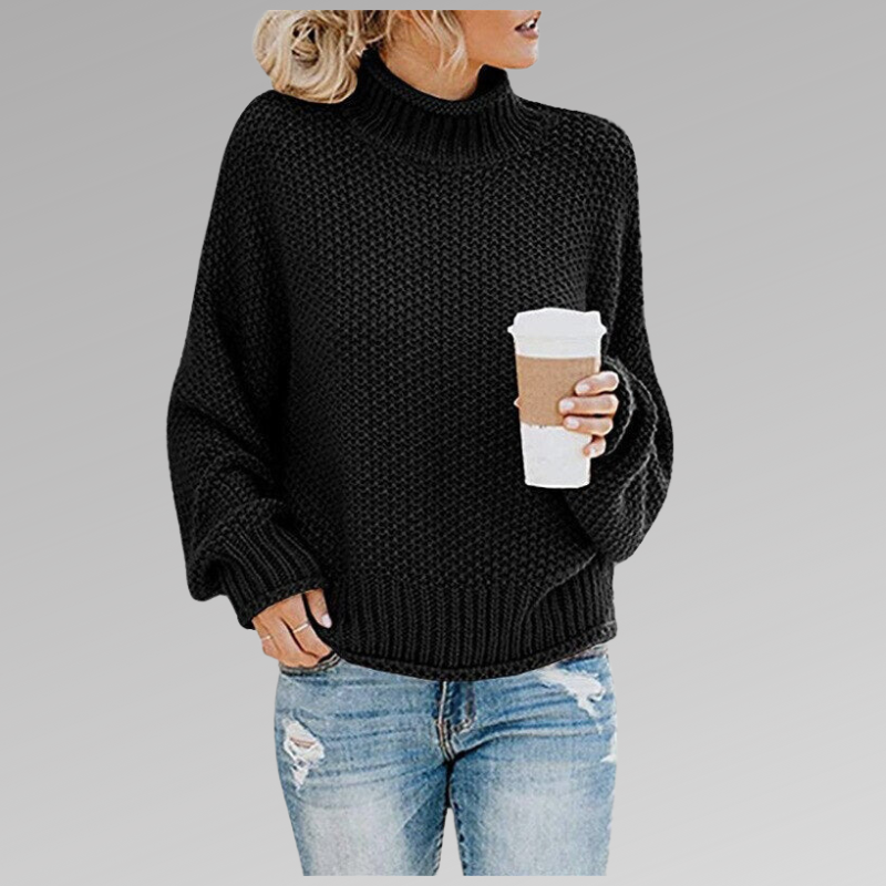 Sara™ | Klassisk Strikket Sweatshirt