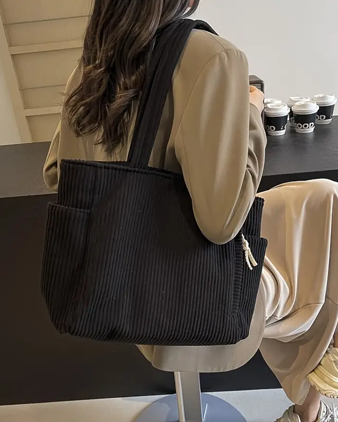 Sara™ | Stilfuld Casual Skuldertaske med Snordetalje