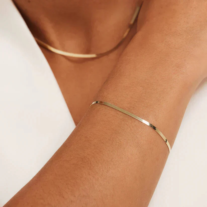 Soleil Serpent Armbånd | Guld 14k