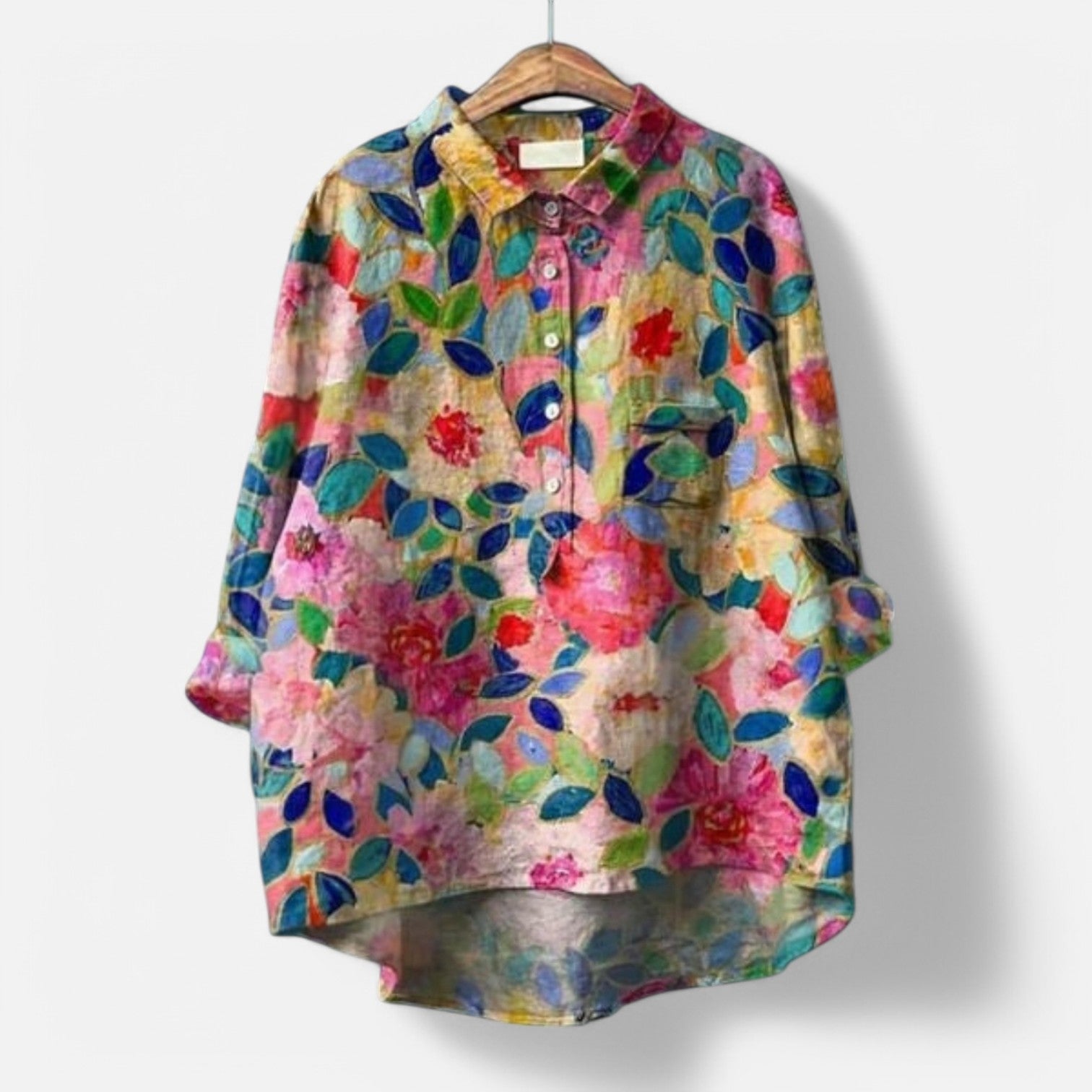 Sara™ | Bluse med blomstermønster