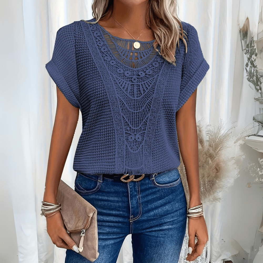Sara™ | Elegant Ibiza-inspireret Bluse