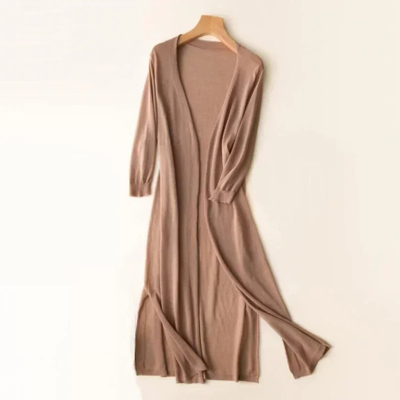 Sara™ | Stilfuld Behagelig Lang Cardigan