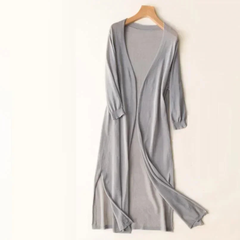 Sara™ | Stilfuld Behagelig Lang Cardigan