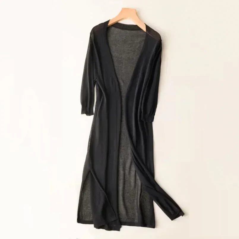 Sara™ | Stilfuld Behagelig Lang Cardigan