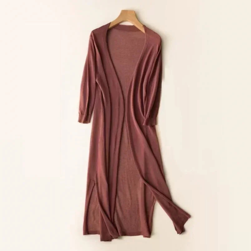 Sara™ | Stilfuld Behagelig Lang Cardigan