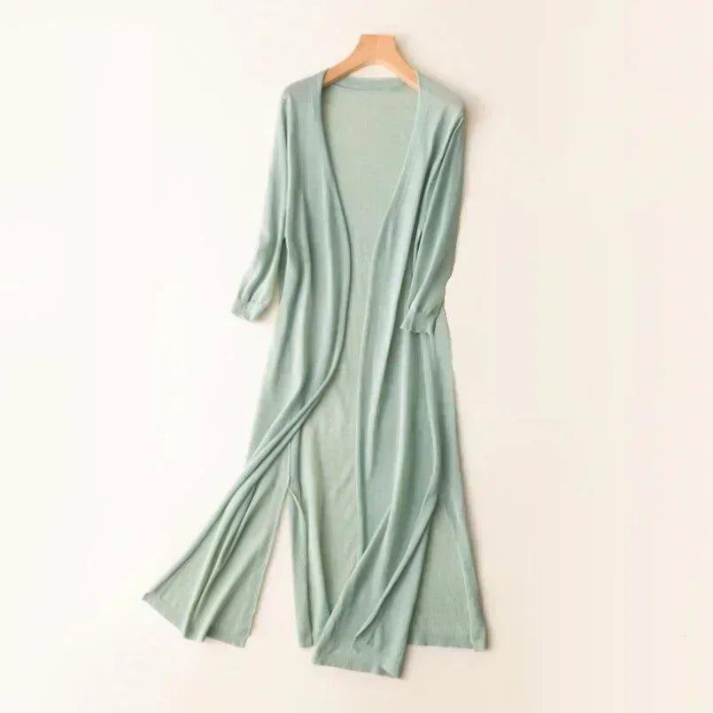 Sara™ | Stilfuld Behagelig Lang Cardigan