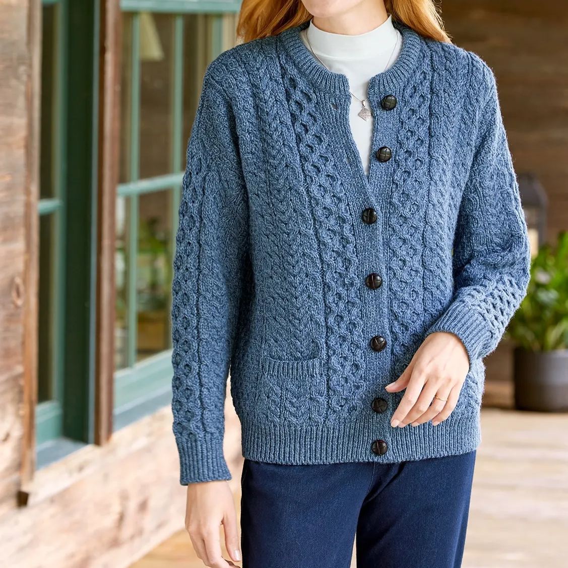 Sara™ | Langærmet Casual Cardigan