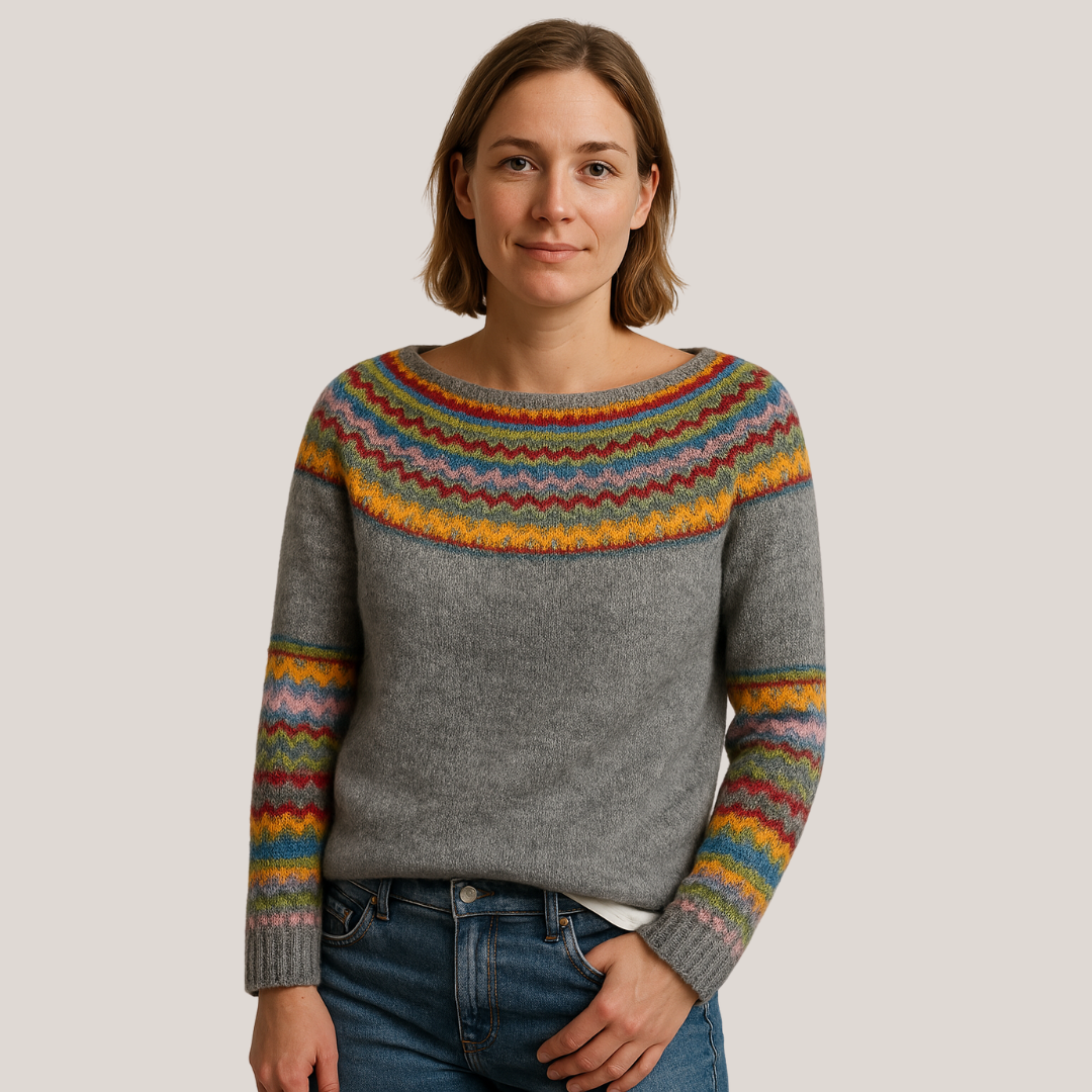 Sara™ | Den retro sweater