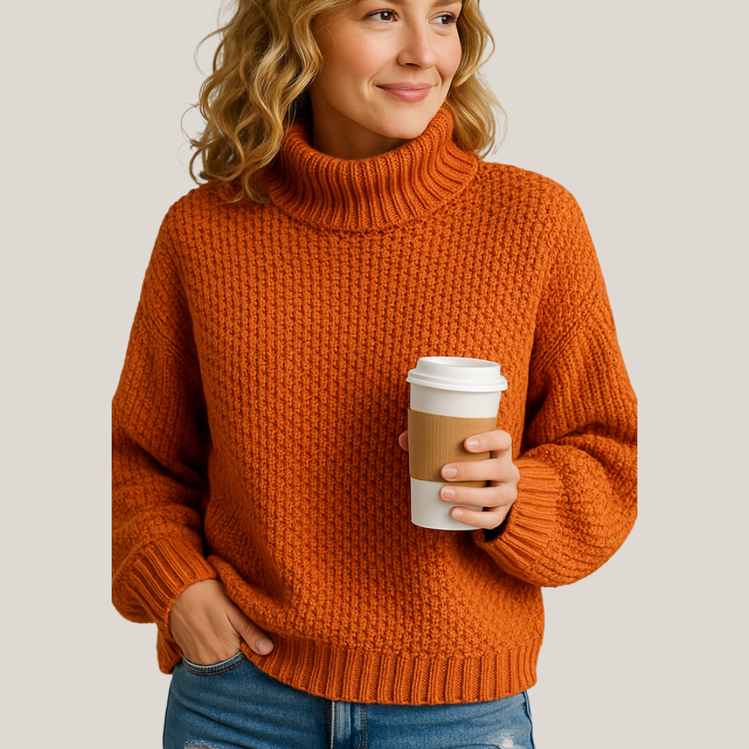 Sara™ | Klassisk Strikket Sweatshirt