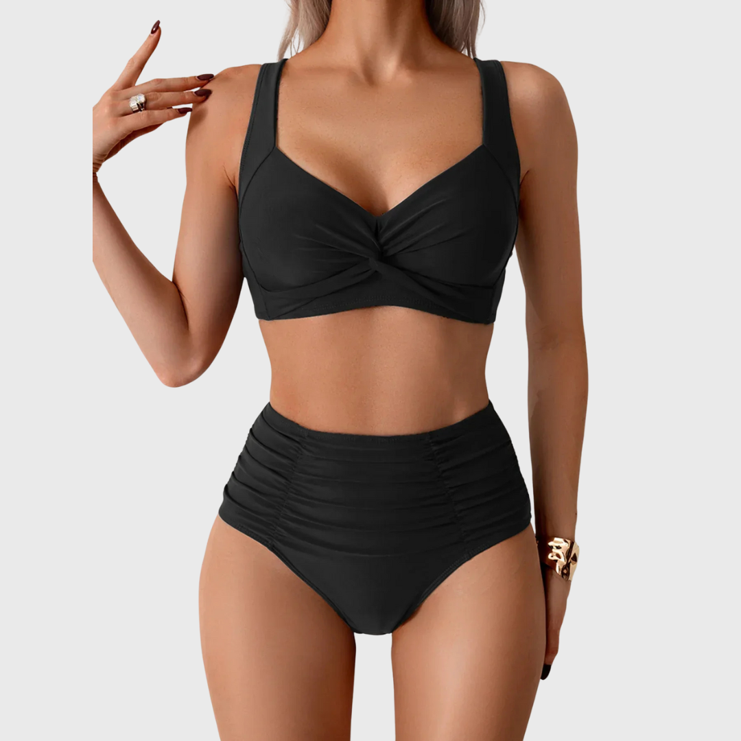 Sara™| Flæse Bandeau Bikini
