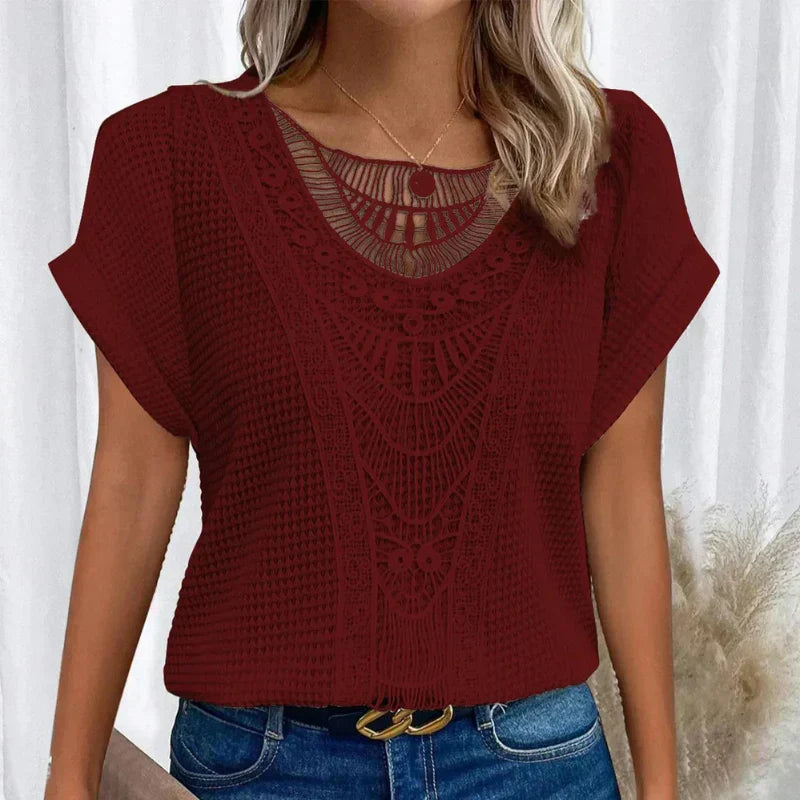 Sara™ | Elegant Ibiza-inspireret Bluse