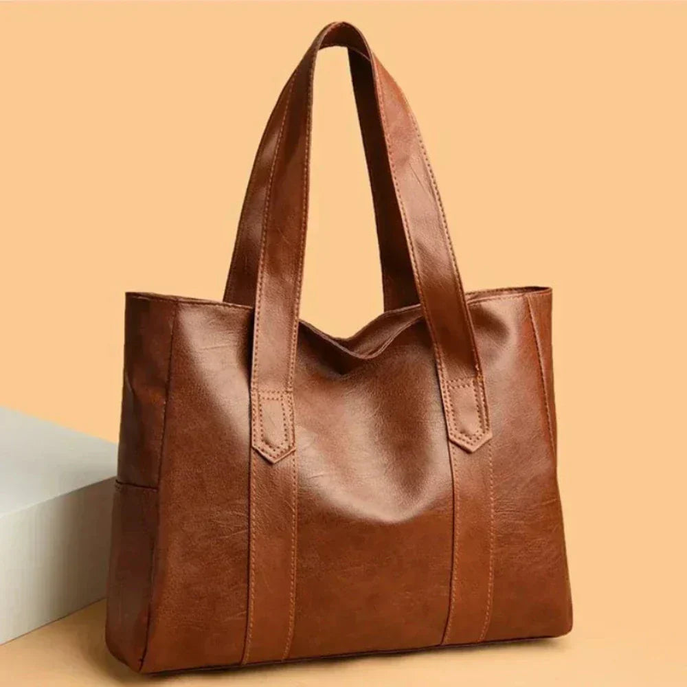 Sara™ | Minimalistisk luksuriøs skuldertaske i blødt design.