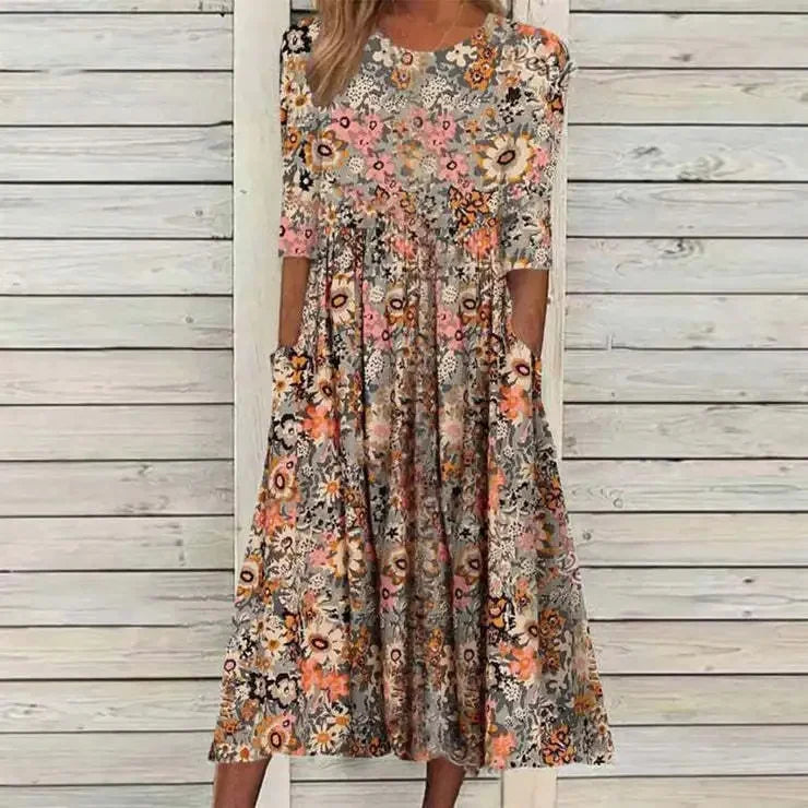 Sara™ | Blomstrende Sommerkjole