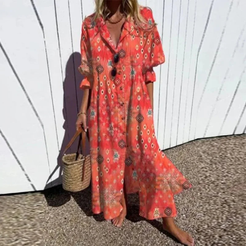 Sara™ | Boho-kjole