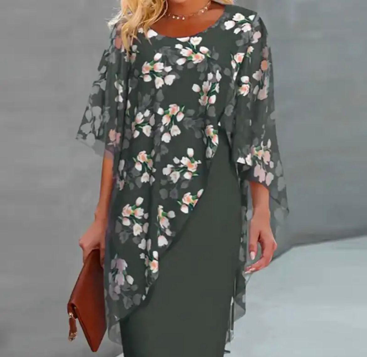 Sara™ | Blomstret Kjole