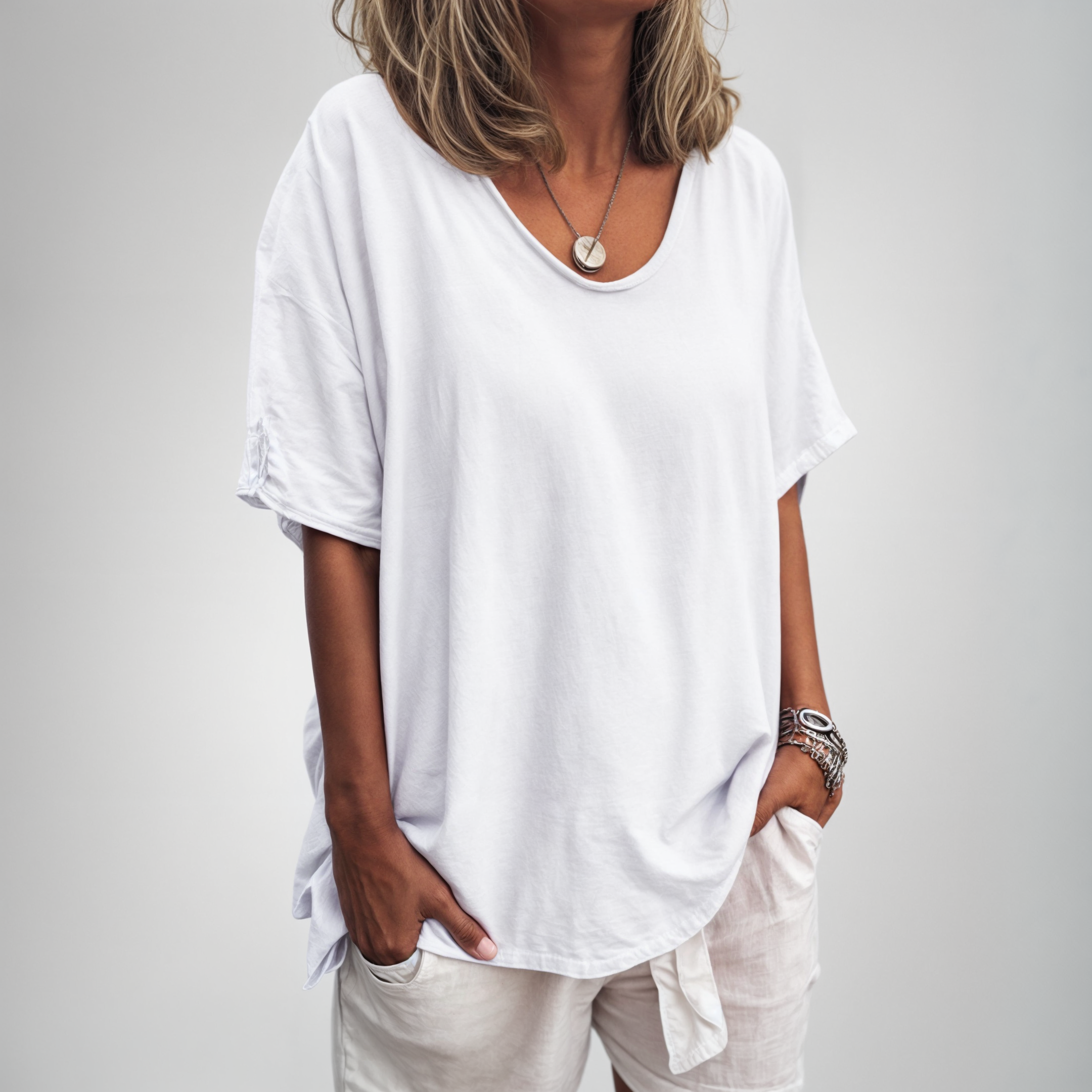 Sara™ | Behagelig Løs T-shirt