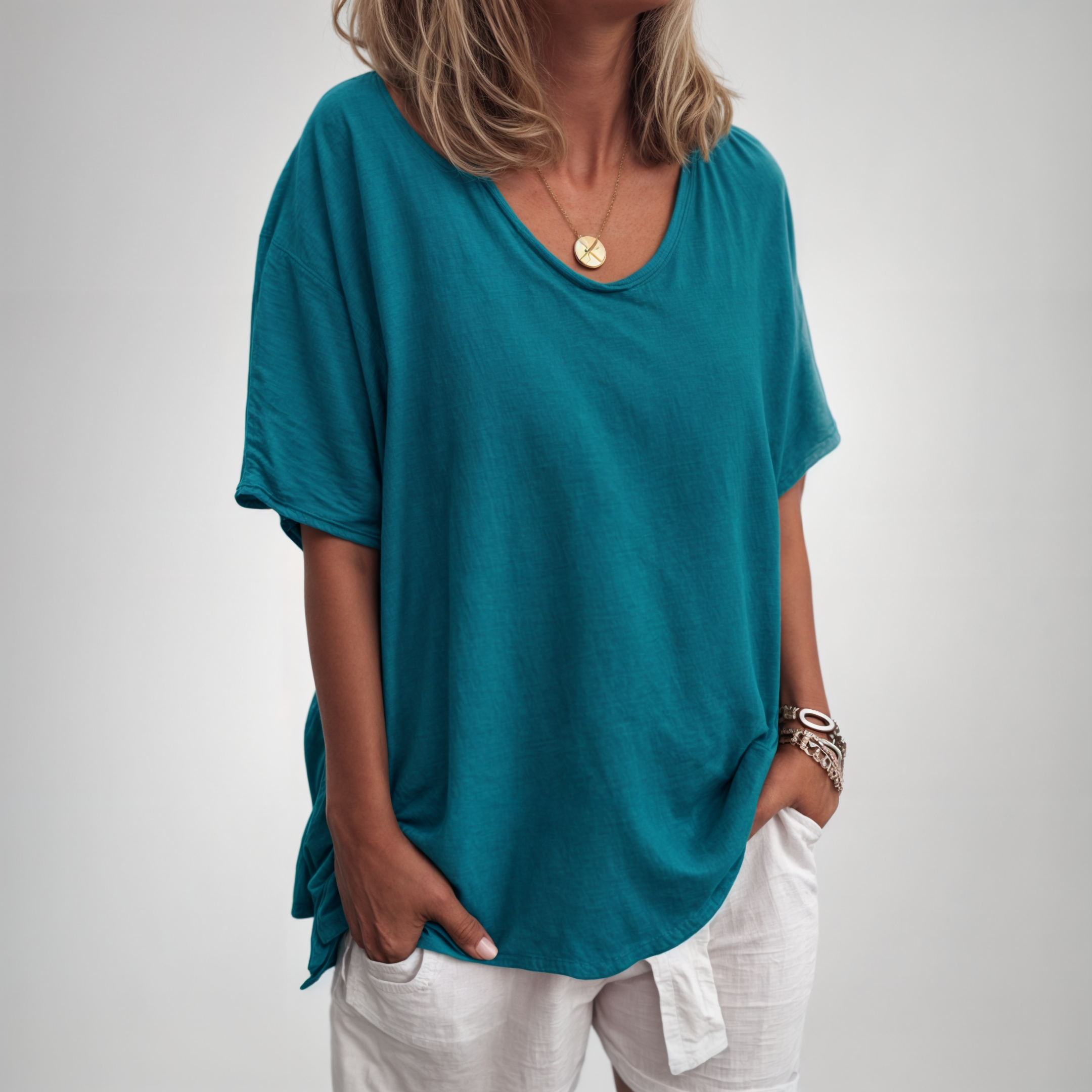 Sara™ | Behagelig Løs T-shirt