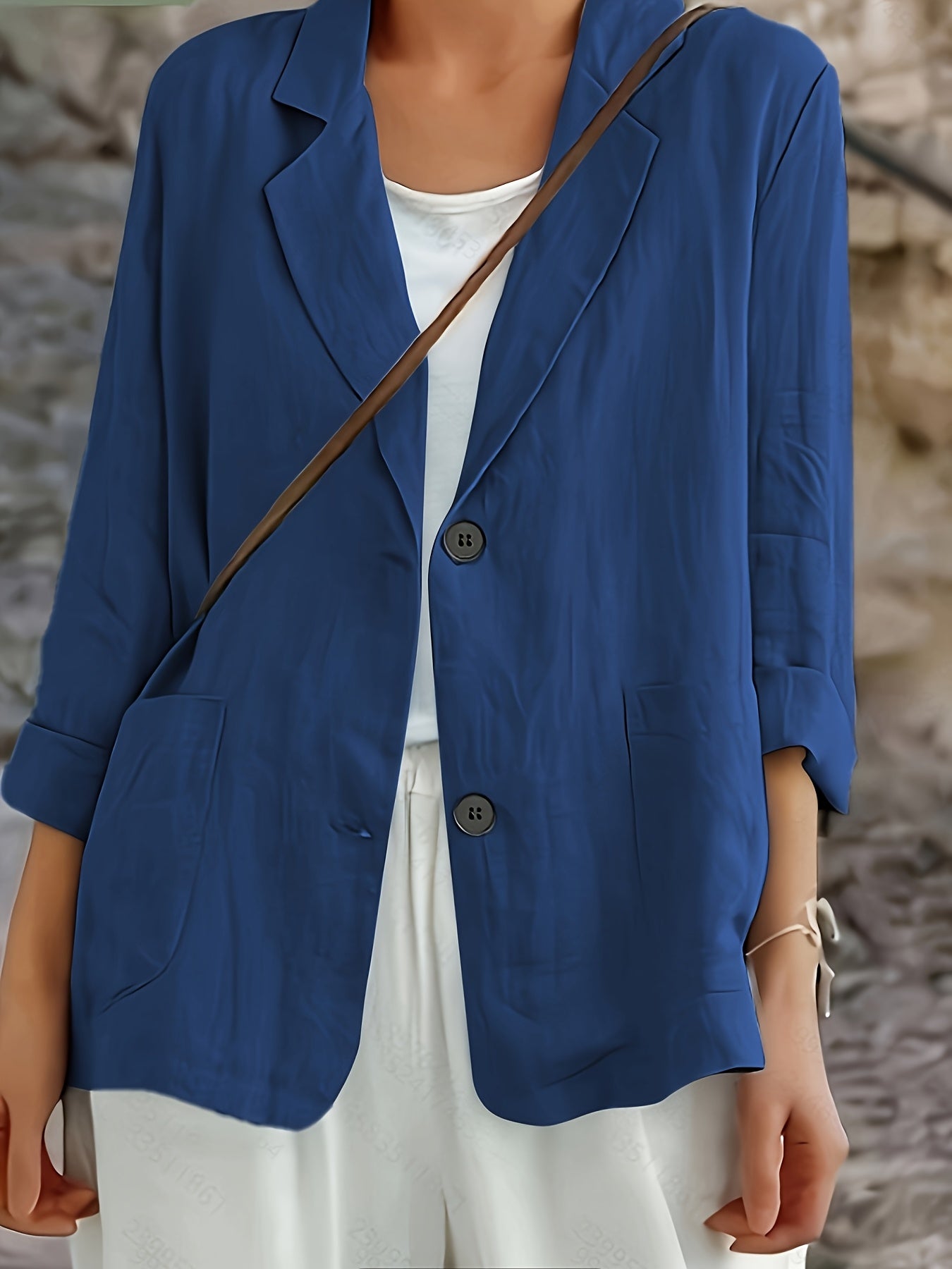Sara™ | Tidløs Afslappet Let Blazer