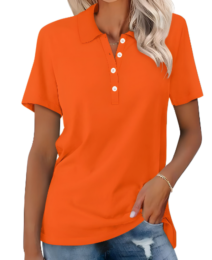 Sara™ | Komfortabel Poloshirt i Blød Bomuld