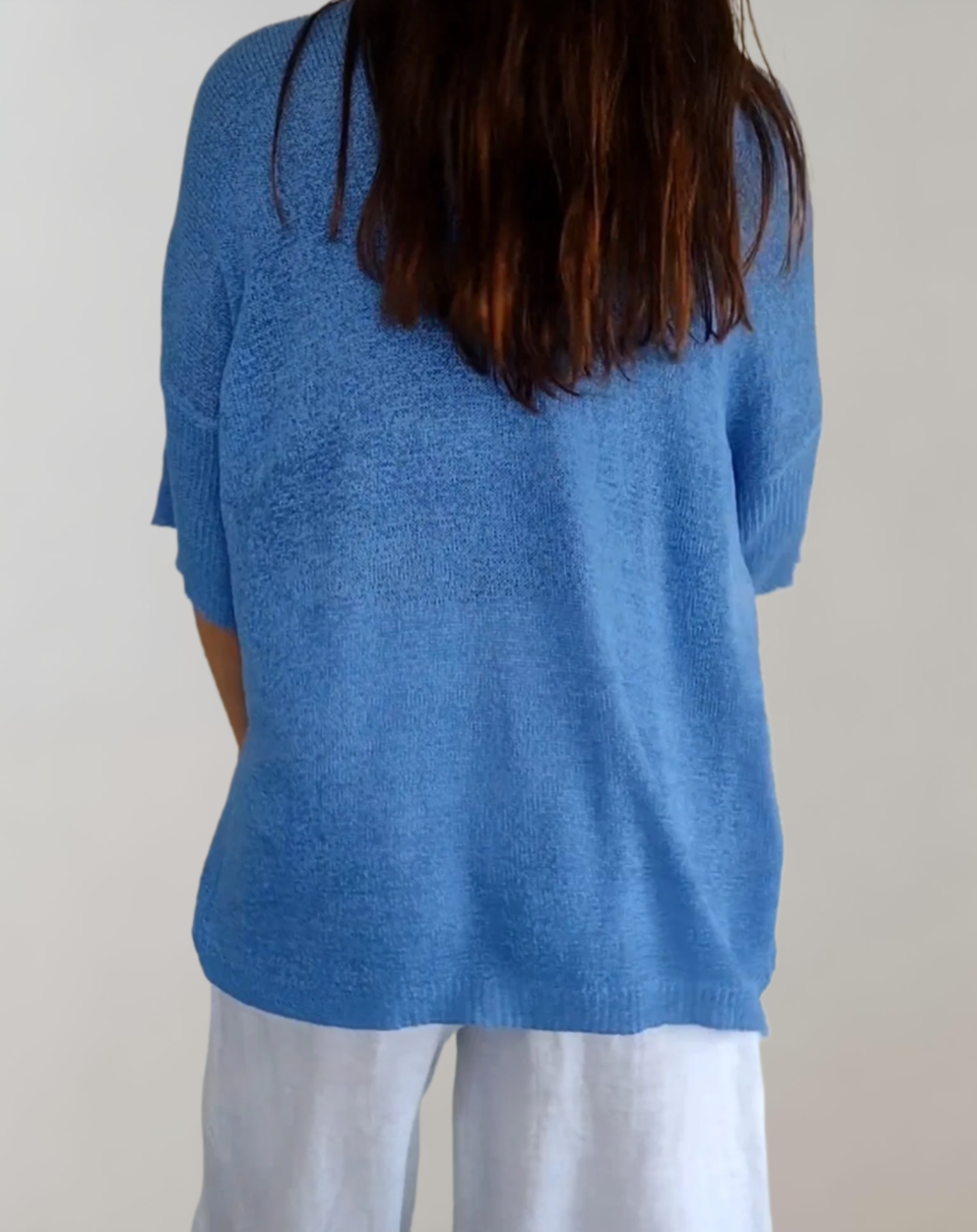 Sara™ | Luksuriøs V-Hals Strik Top