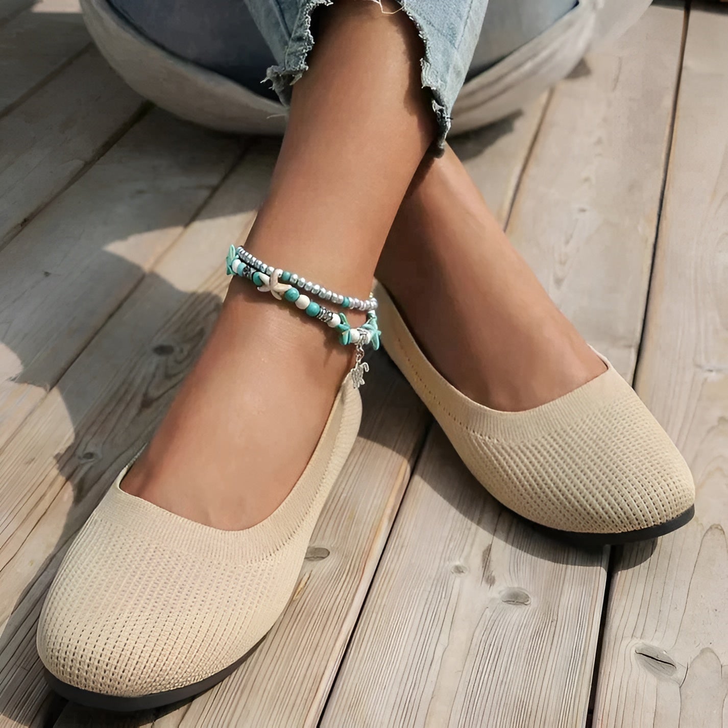 Sara™ ORTOPÆDISKE BALLERINAER | Gå uden smerter – med stil
