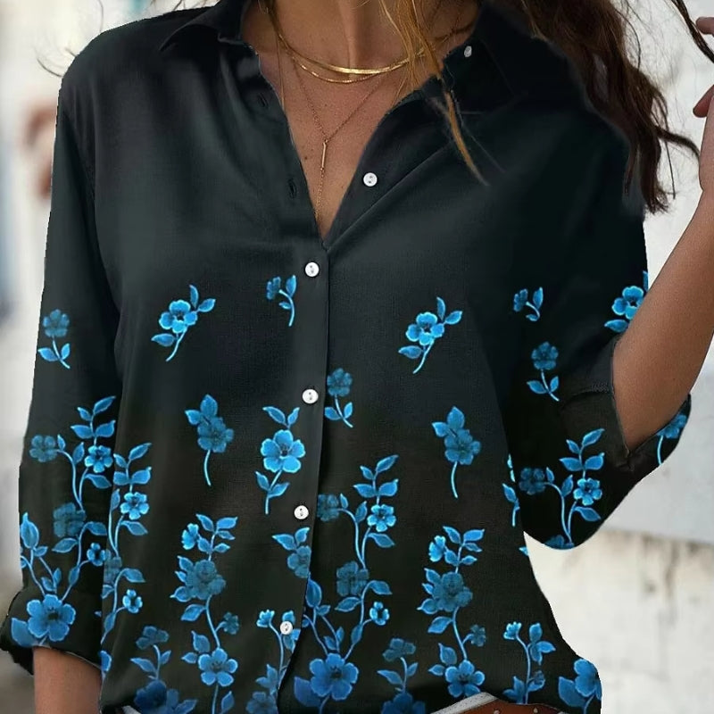 Sara™ | Elegant og trendy kunstbluse