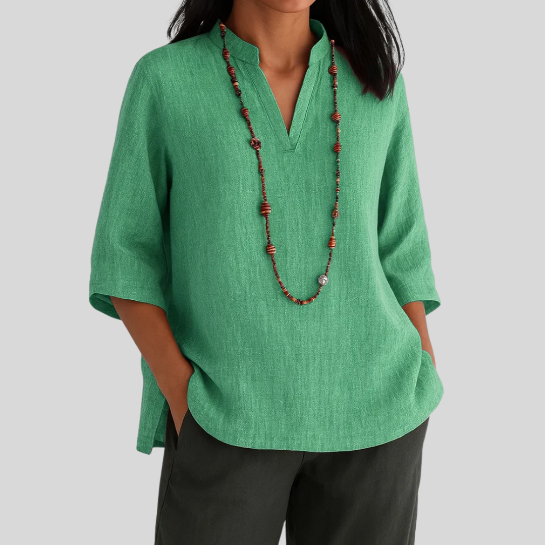 Sara™ | Tidløs Afslappet Bluse