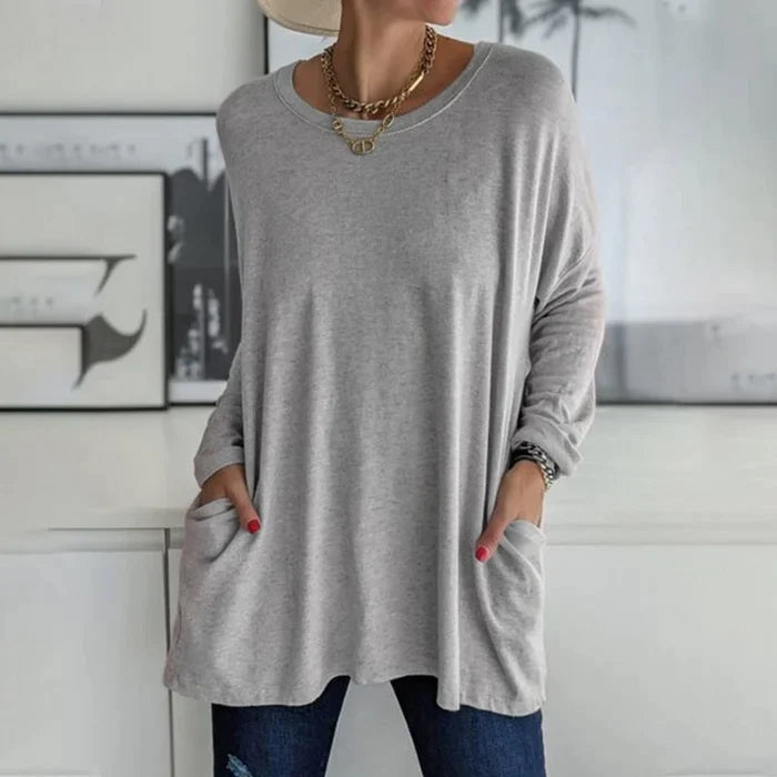 Sara™ | Stilfuld Tunika med Afslappet Pasform