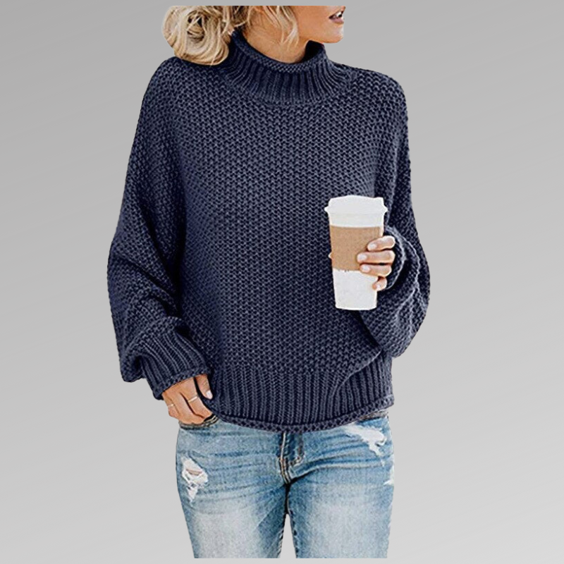 Sara™ | Klassisk Strikket Sweatshirt