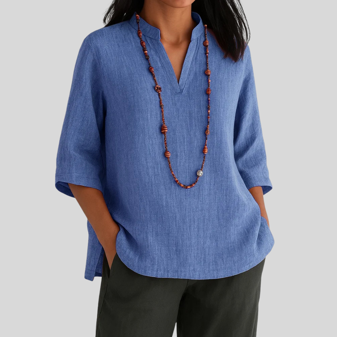 Sara™ | Tidløs Afslappet Bluse