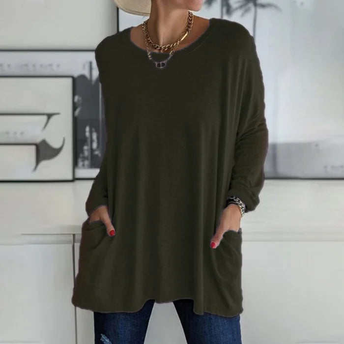 Sara™ | Stilfuld Tunika med Afslappet Pasform