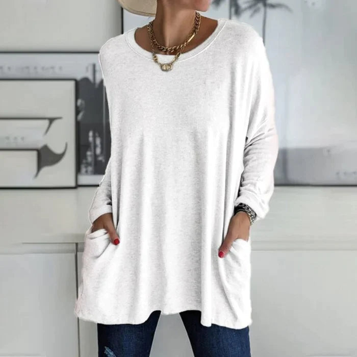 Sara™ | Stilfuld Tunika med Afslappet Pasform