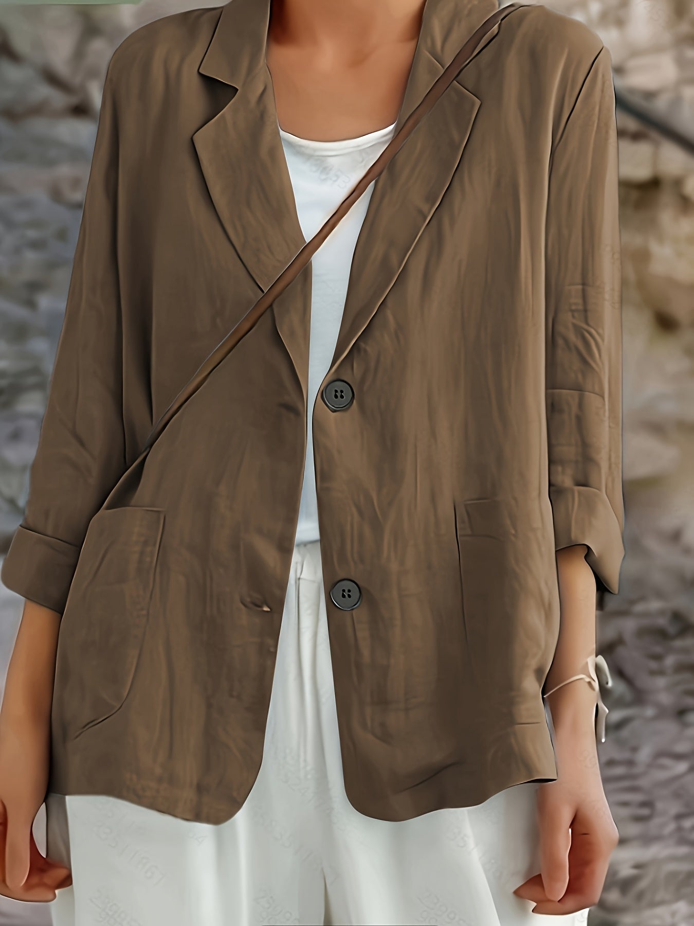 Sara™ | Tidløs Afslappet Let Blazer